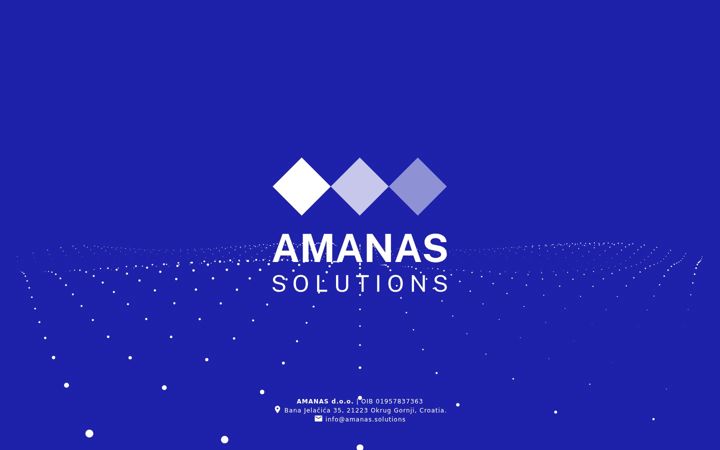 Screenshot of amanas.hr