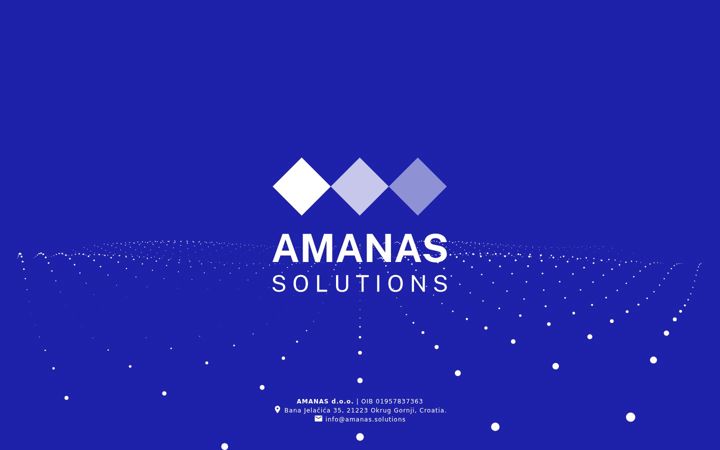 Screenshot of amanas.solutions