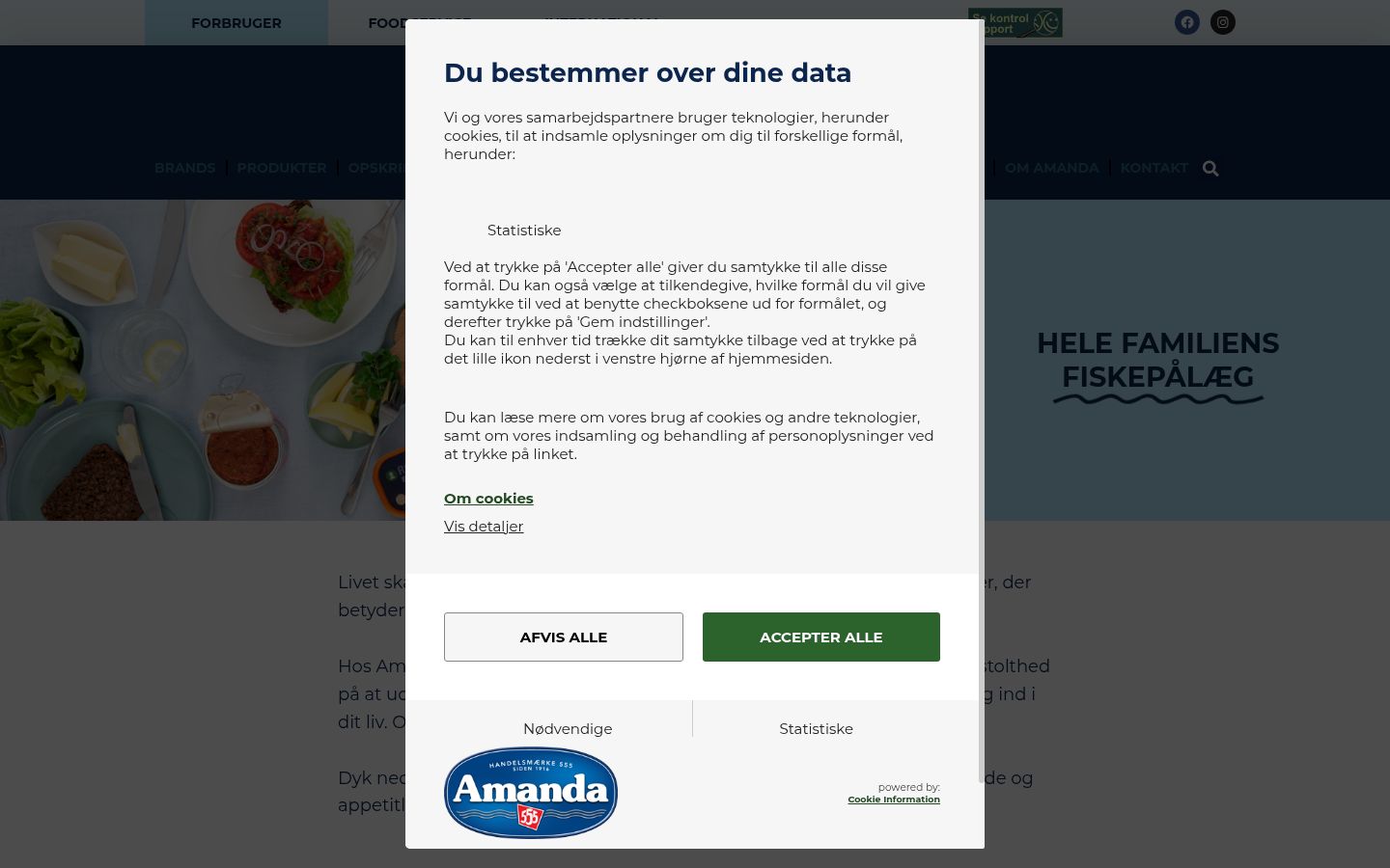 Zrzut ekranu banera zgody wyświetlanego przed jakąkolwiek interakcją