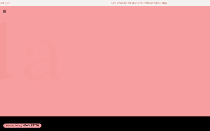 Screenshot van amandadecadenet.com
