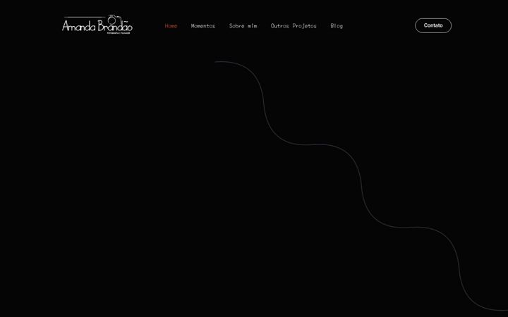 Screenshot of amandagondim.com.br