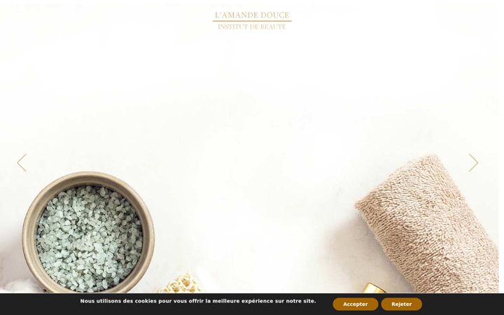 Screenshot of amandedouce.net