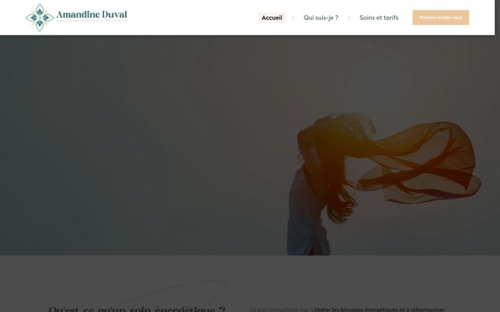 Screenshot of amandine-duval-energeticienne.fr