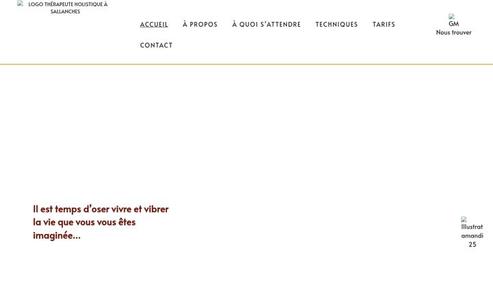 Screenshot of amandineaccompagnement.fr