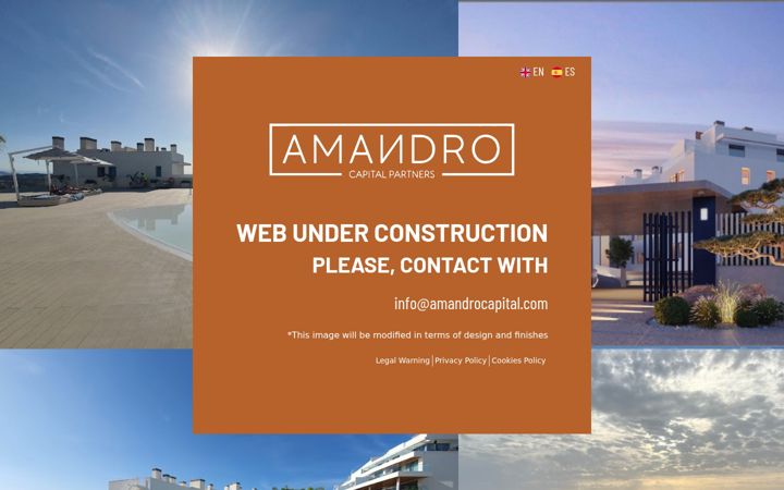 Screenshot of amandrocapital.com