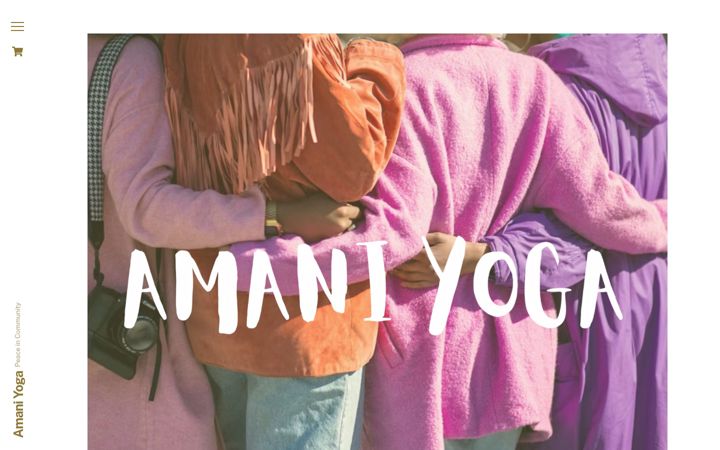Screenshot of amaniyoga.co.uk