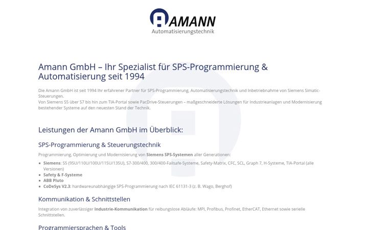 Képernyőkép: amann-at.eu