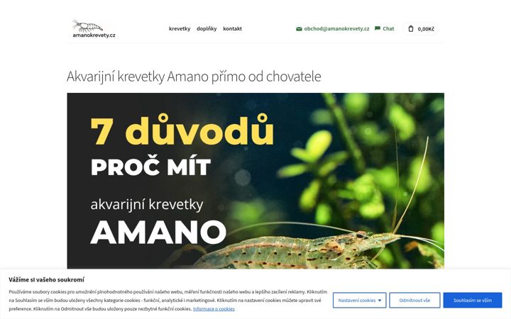Екранна снимка на amanokrevety.cz