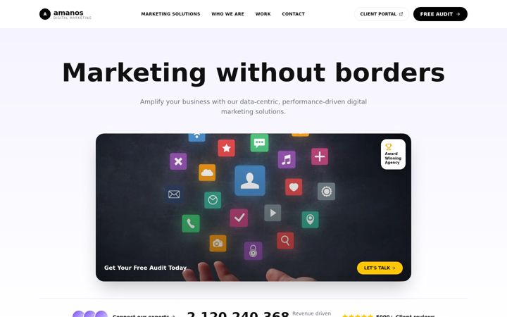 Screenshot of amanos.co