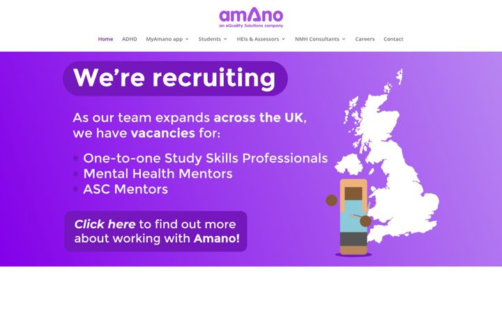 Screenshot of amanosupport.com