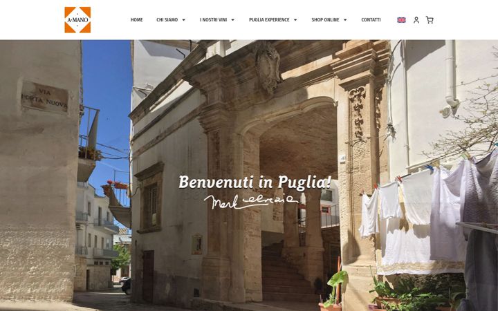 Screenshot of amanowine.com