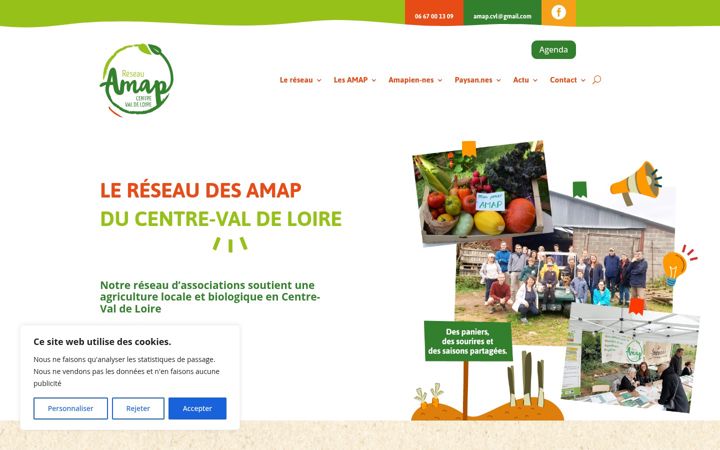 Snímek obrazovky amap-cvl.fr