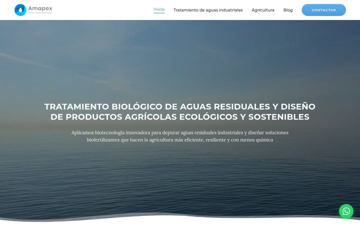 Screenshot of amapex.net