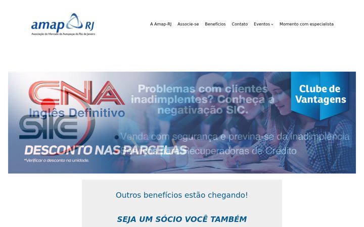 Ekrānuzņēmums no amaprj.com.br