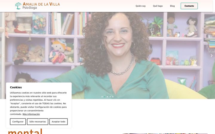 Screenshot of amapsico.com