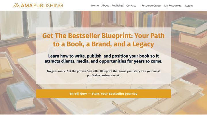 Screenshot of amapublishing.co