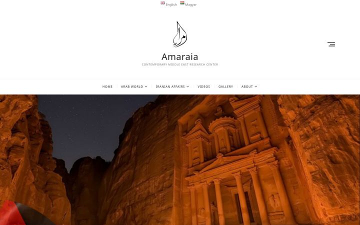 Screenshot of amaraia.com