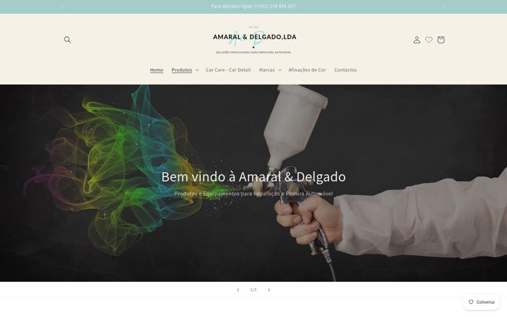 Screenshot of amaraldelgado.pt