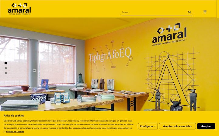 Screenshot of amaraldiseno.co
