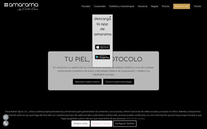Zrzut ekranu amarama.net