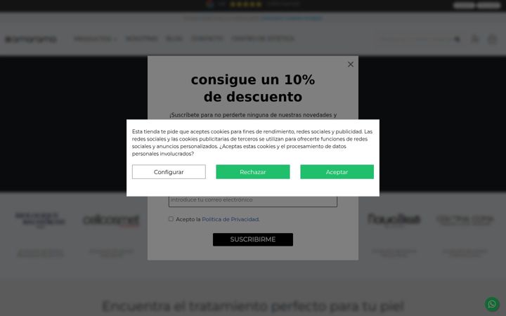 Screenshot of amarama.ru
