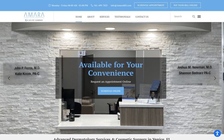 Zrzut ekranu amaramd.com