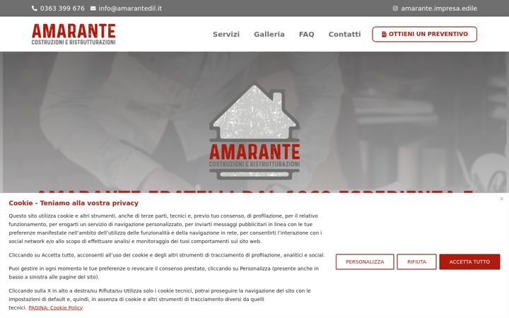 Zrzut ekranu amarantedil.it