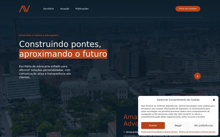 Zrzut ekranu amaranteevalenca.adv.br