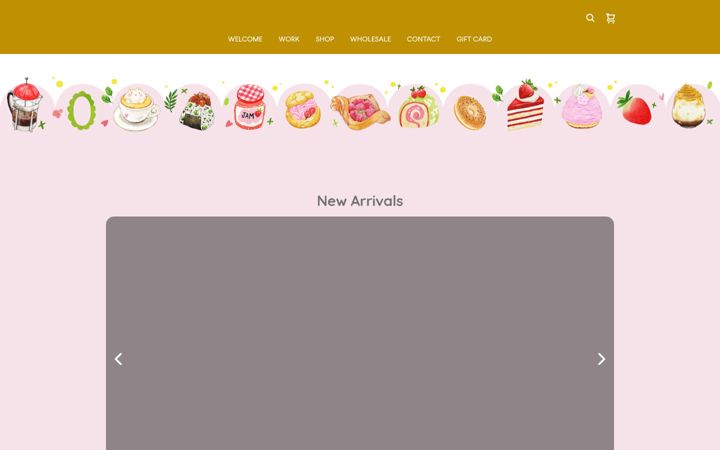Screenshot of amarastrandstudio.com
