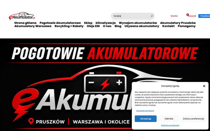 Screenshot of amarauto.pl