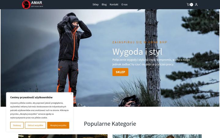 Screenshot of amarbhp.pl