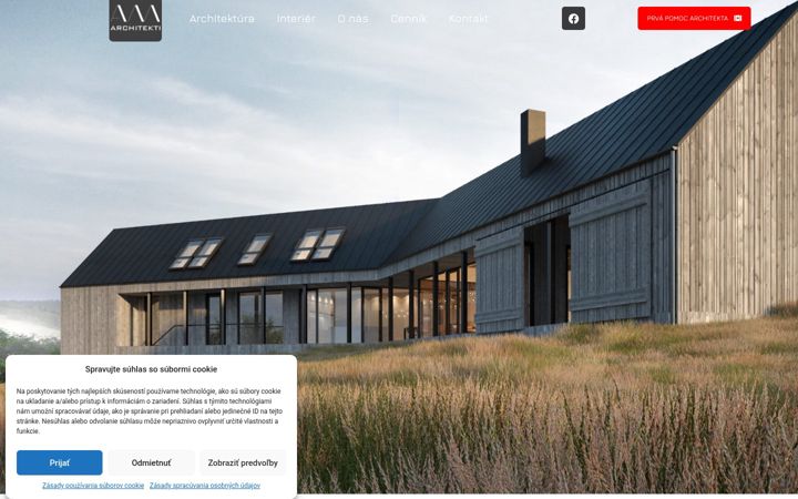 Screenshot of amarch.sk