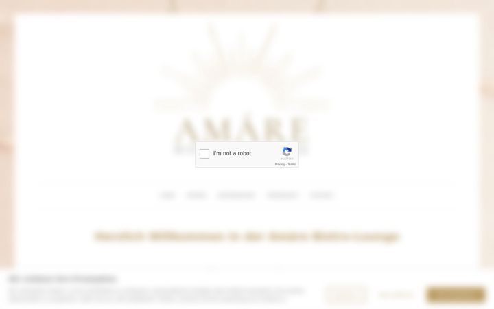 Screenshot of amare-bistrolounge.com