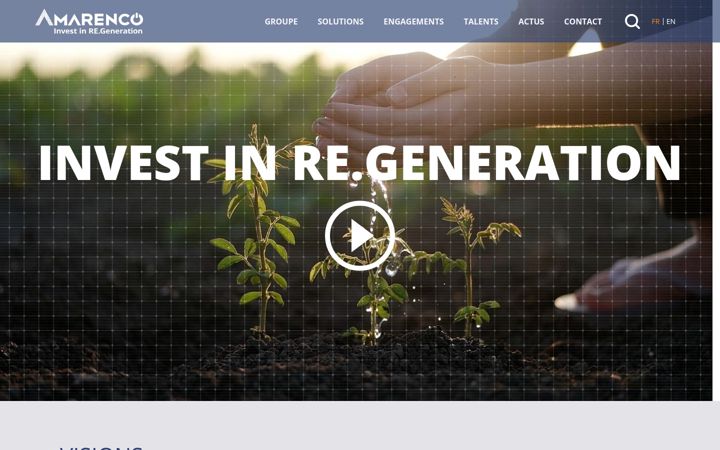 Screenshot of amarencogroup.com