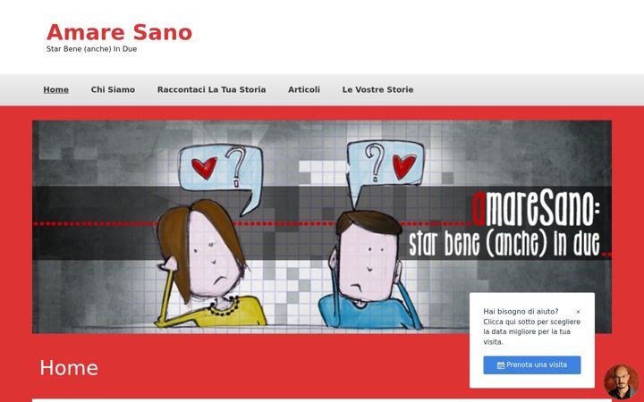 Screenshot of amaresano.com