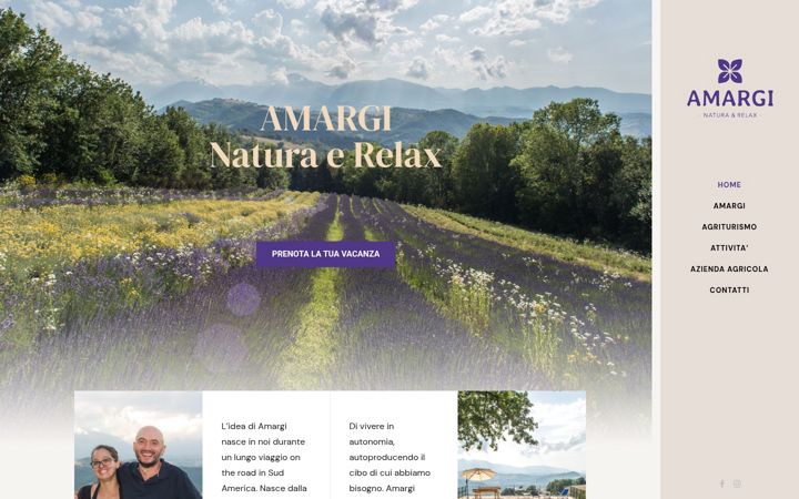 Screenshot of amargi.it