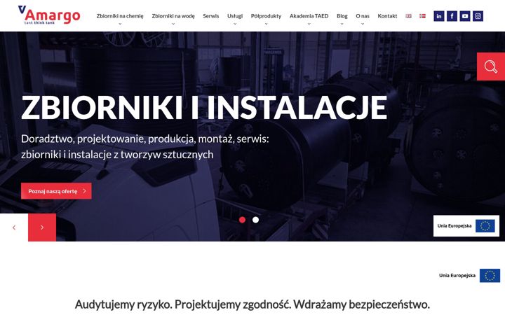 Screenshot of amargo.pl