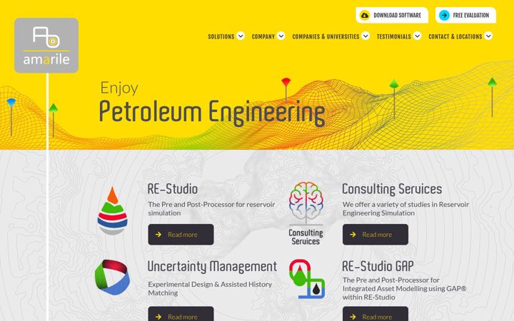 Screenshot of amarile.com