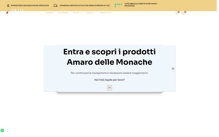 Screenshot του amarodellemonache.com