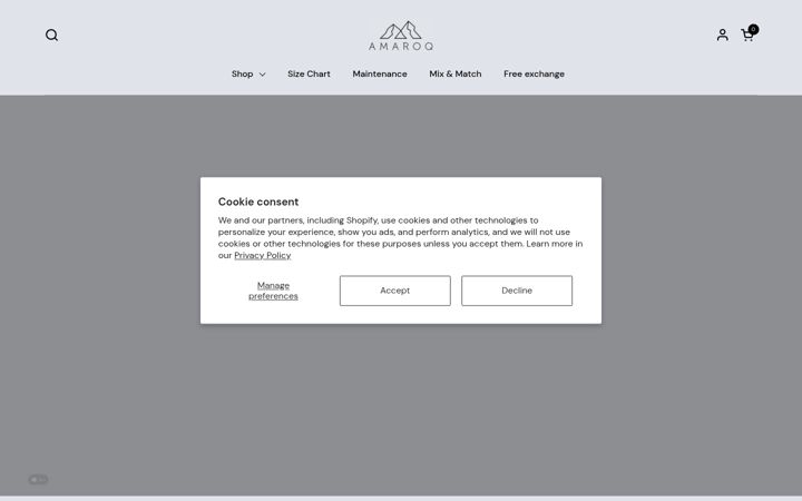 Screenshot of amaroq-glamping.com