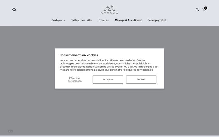 Screenshot of amaroq-glamping.fr