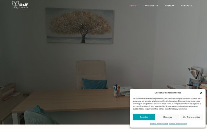 Ekrānuzņēmums no amarpsicologia.es
