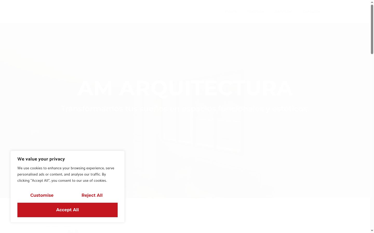 Screenshot tal-banner tal-kunsens muri qabel kwalunkwe interazzjoni