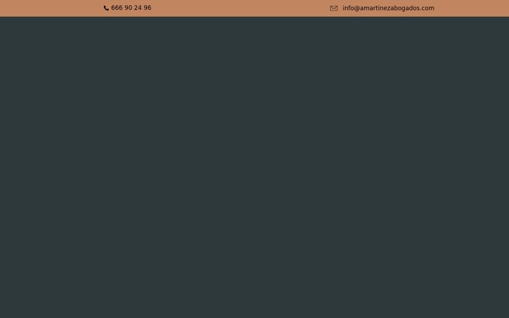 Screenshot of amartinezabogados.com