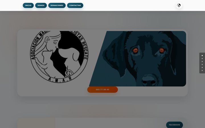 Screenshot of amarzaragoza.org