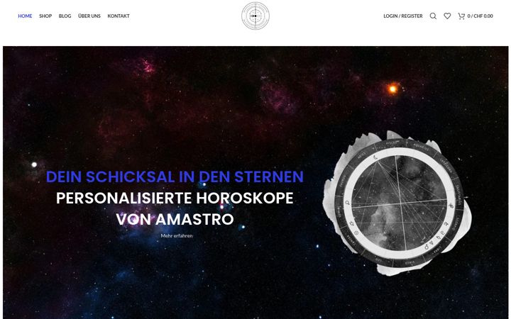 Screenshot of amastro.ch