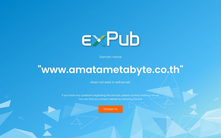 Screenshot of amatametabyte.co.th