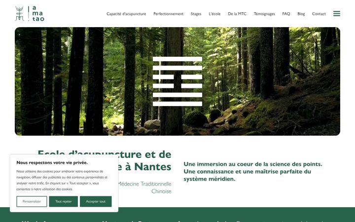 Screenshot of amatao.fr