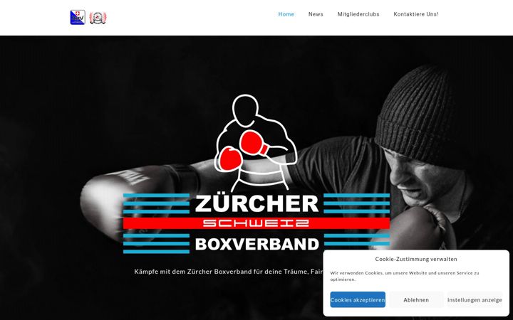 Captură de ecran a amateurboxen.ch
