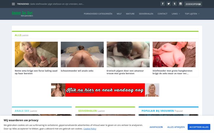 Screenshot of amateursexstart.nl
